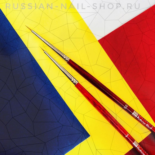 Кисточка для дизайна 2 натуральная Patrisa Nail DC7 Кисточка для дизайна 2 натуральная Patrisa Nail DC7