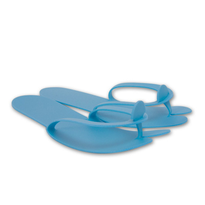 Одноразовые тапочки. Пенополиэтилен 3 мм. 5 пар/уп. Голубые