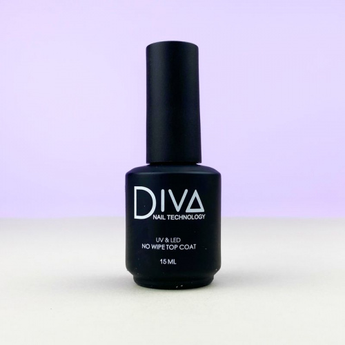 DIVA Топ No Wipe Top Coat 15 мл.