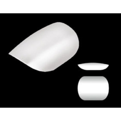 Типсы для ног JessNail белые 500 шт./кор. TOE-01 2518