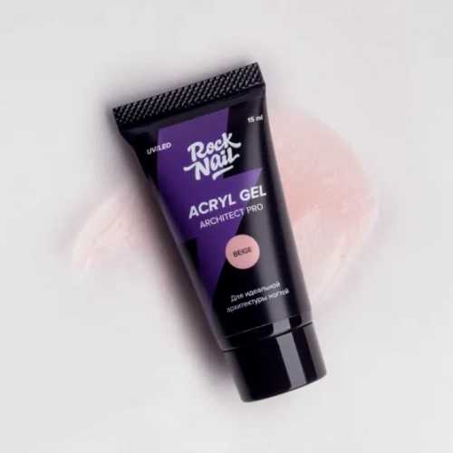 RockNail Акригель Architect PRO Beige 15 мл.