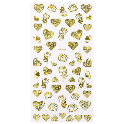 Наклейки Tartiso DP2021-3 золото Наклейки Tartiso DP2021-3 золото