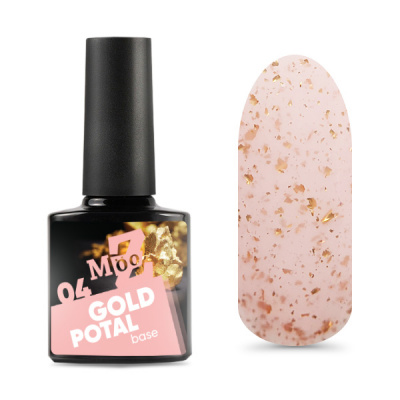 MOOZ База Gold Potal Base №4 9 мл. OB21 MOOZ База Gold Potal Base №4 9 мл. OB21