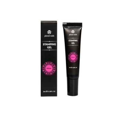 Гель-краска Planet Nails Stamping Gel фуксия, 8 мл. 11575