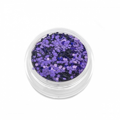 Шестигранники TNL Кошачий глаз 4 фиолетовые 10428