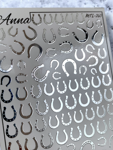 Слайдер-дизайн MilliArt Nails Металл MTL-260