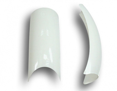 Типсы Justnail Ellipse French White 0 (Y1NF80A) 50 шт./пакет
