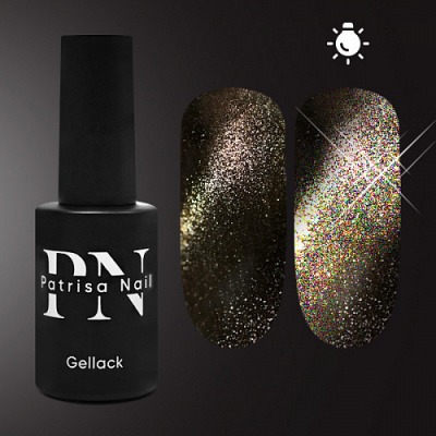 Patrisa Nail светоотражающий магнитный гель-лак Wild Night Flash Magnetic 8 мл. B186/8 Patrisa Nail светоотражающий магнитный гель-лак Wild Night Flash Magnetic 8 мл. B186/8