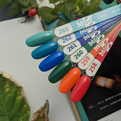 MOOZ Гель-лак №258 Retro 9 мл. MOOZ Гель-лак №258 Retro 9 мл.