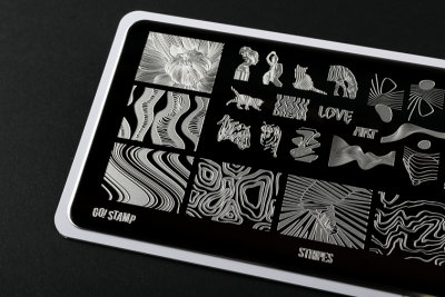 Go Stamp Пластина для стемпинга 134 Stripes