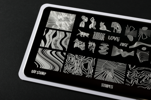 Go Stamp Пластина для стемпинга 134 Stripes