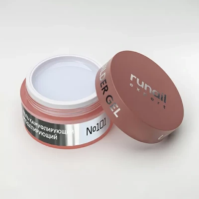 Runail Гель моделирующий UV BUILDER GEL Expert №101 15 г. банка Runail Гель моделирующий UV BUILDER GEL Expert №101 15 г. банка