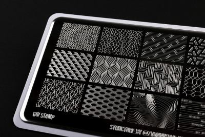 Go Stamp Пластина для стемпинга 079 Structure
