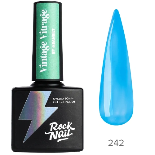 RockNail Гель-лак Vintage Vitrage 242 Bell Bottoms 10 мл.