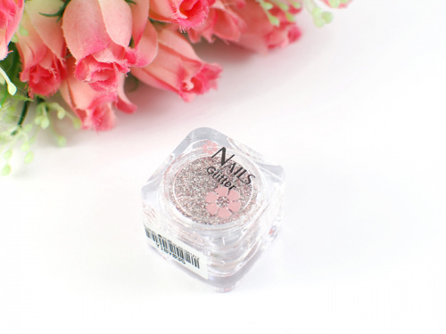 Глиттер Nails квадр.банка Y1BV035