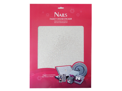 Стразы FANCY на клейкой основе (Y1BG21C) 30 см. х 30 см.