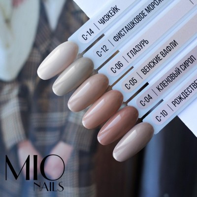 MIO Nails Гель-лак Основная палитра C-14 Чизкейк 8 мл.