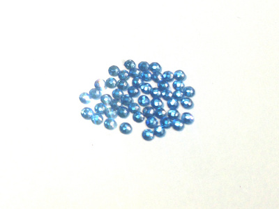 Стразы JessNail стекло ss4-2 мм./150 шт. Голубой