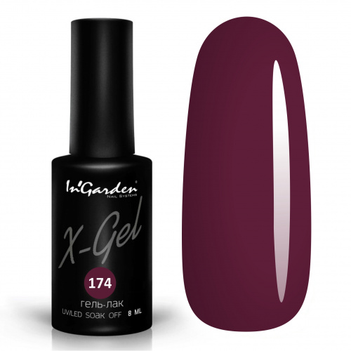 InGarden гель-лак X-Gel №174 8 мл. InGarden гель-лак X-Gel №174 8 мл.