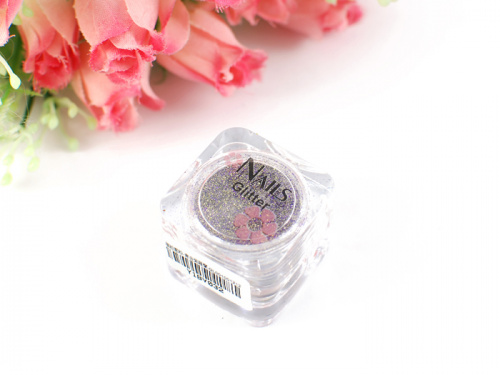 Глиттер Nails квадр.банка Y1BV032 Глиттер Nails квадр.банка Y1BV032