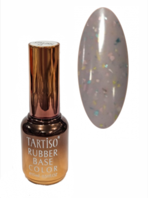 TARTISO Каучуковая база RUBBER BASE MICA нюдовая со слюдой №07 15 мл.
