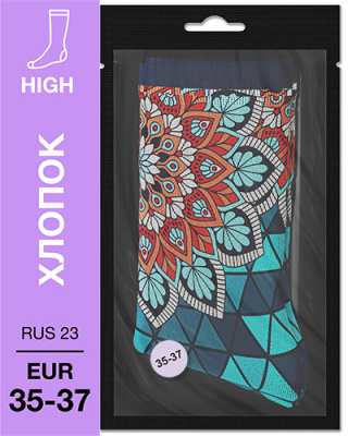 MILV Носки Хлопок 107 High M-13 RUS 23/EUR 35-37