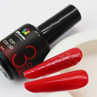 Bloom Топ COLOR №3 Красный 15 мл. Bloom Топ COLOR №3 Красный 15 мл.