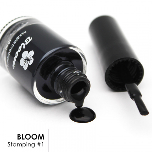 Bloom Лак для стемпинга №01 10 мл.