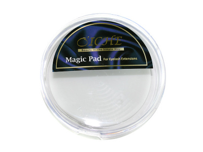 OICHE CD001 Силиконовый поднос для ресниц круглый белый в баночке OICHE CD001 Силиконовый поднос для ресниц круглый белый в баночке