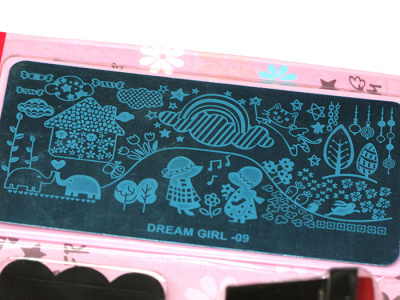 Набор для стемпинга DREAM GIRL 09