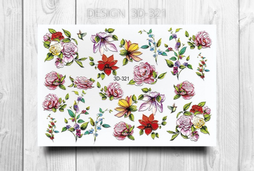 3D Объемный слайдер-дизайн 3D321