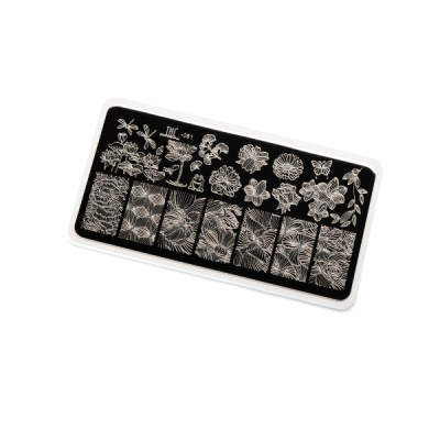Пластина для стемпинга TNL Premium - florist (081) 271799