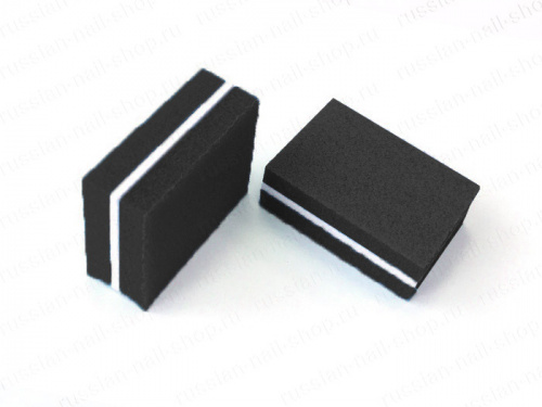 Баф мини-шлифовка для ногтей черная BAFL-60B