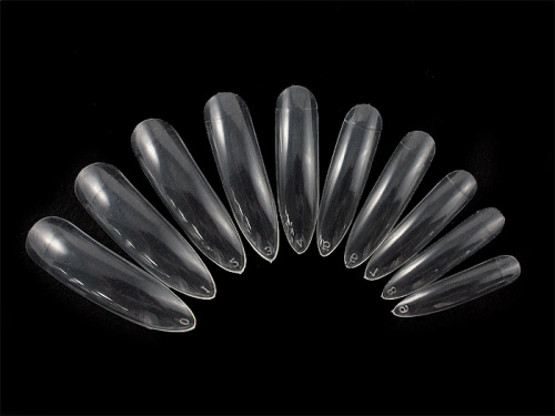 Типсы Justnail (Y1NJ25) Arc прозрачные 50 шт./пакет