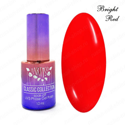 TARTISO гель-лак Classic Bright Red 10 мл. TBR TARTISO гель-лак Classic Bright Red 10 мл. TBR