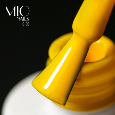 MIO Nails Гель-лак Основная палитра Q-06 Сочный лимон 8 мл.