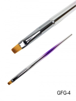 GELLAKTIK FUSION кисть для геля 4 GFG-4 GELLAKTIK FUSION кисть для геля 4 GFG-4