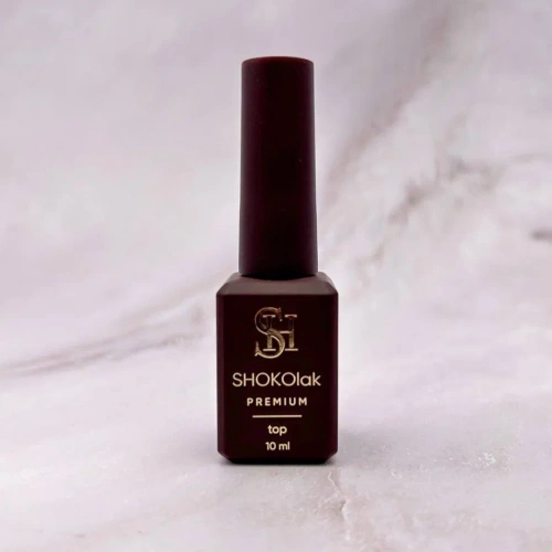 SHOKOlak Топ сверхпрочный глянец TOP GLOSS с UF 10 мл.
