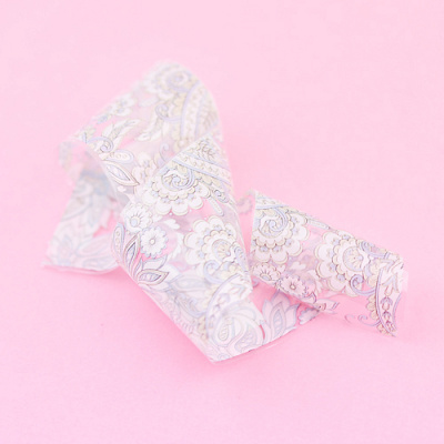 Фольга для литья 57 Орнамент восточный глянец Patrisa Nail NG46