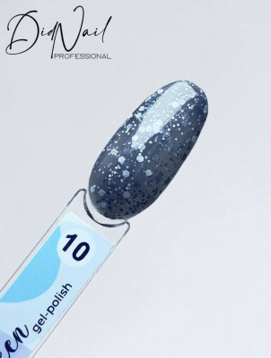 DidNail Professional Гель-лак с хлопьями Snow Queen 10 10 мл. DidNail Professional Гель-лак с хлопьями Snow Queen 10 10 мл.