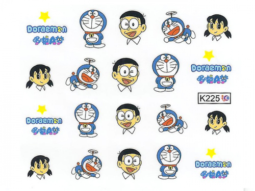 Nails Переводные картинки Y1BHK225