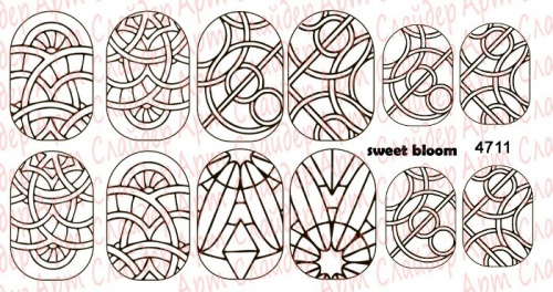 Слайдер-трафарет Sweet Bloom 4711
