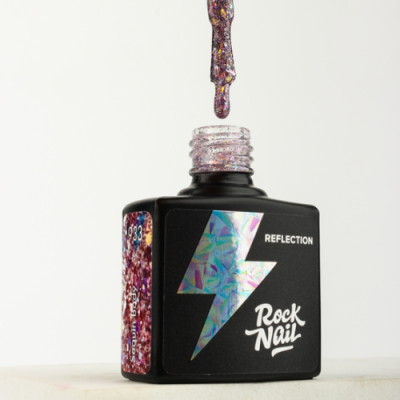 RockNail Гель-лак Reflection 933 Sequin Body 10 мл. RockNail Гель-лак Reflection 933 Sequin Body 10 мл.