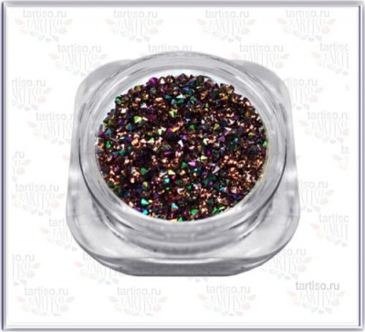 Дизайн Бриллиантовая крошка 21 Терракотовый с зеленым DDS-TERG Дизайн Бриллиантовая крошка 21 Терракотовый с зеленым DDS-TERG