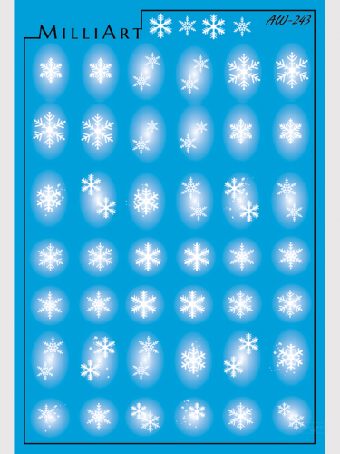 Слайдер-дизайн MilliArt Nails AW-243