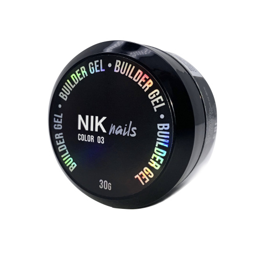NIK nails Гель для наращивания Builder Gel 03 30 г.