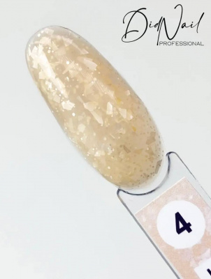 DidNail Professional Камуфлирующая база с блестками Pretty Base 4 10 мл. DidNail Professional Камуфлирующая база с блестками Pretty Base 4 10 мл.