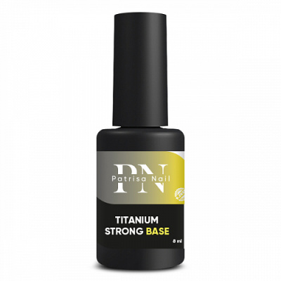 Patrisa Nail Titanium Strong Base база для гель-лака средняя вязкость 8 мл. BP47 Patrisa Nail Titanium Strong Base база для гель-лака средняя вязкость 8 мл. BP47
