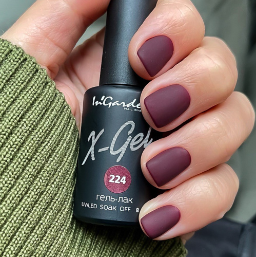 InGarden гель-лак X-Gel №224 8 мл.