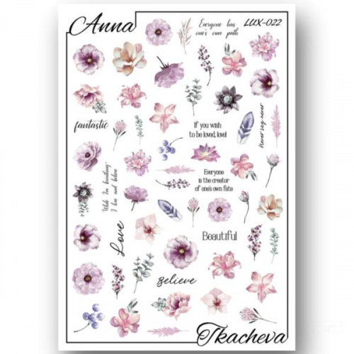 2D Слайдер-дизайн by Anna Tkacheva LUX-022